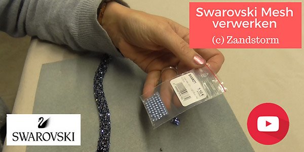 Hoe Swarovski Mesh verwerken in een juweel?