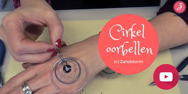 ZandstormTV : Cirkel oorbellen