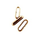 Lederhouder - Goud - 10x2mm