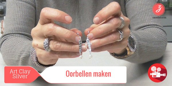 ZandstormTV : Introductie Art Clay Silver - Oorbellen maken