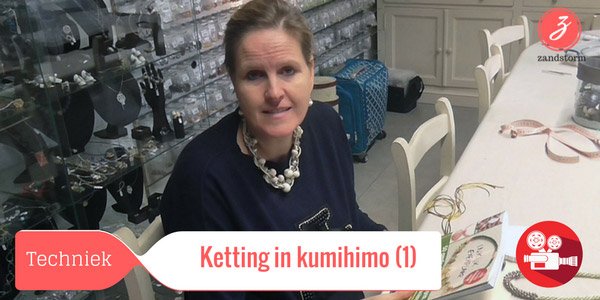ZandstormTV: Het maken van een Kumihimo ketting (deel 1)