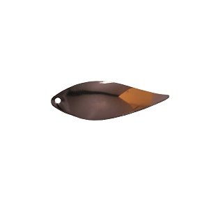 Ovalen hanger - Chocolade -30x11mm