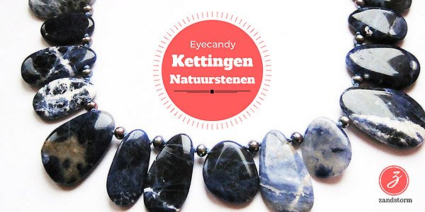 Eye Candy - Ketting met natuurstenen