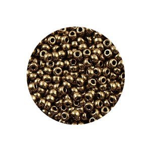 Rocailles Miyuki 8/0 - Metallic Dark Bronze (n°457) - 6.5gr