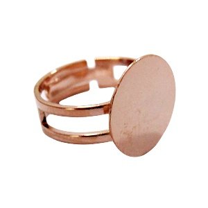 Ring - 16 mm - Rosé goudkleur - S:19 mm