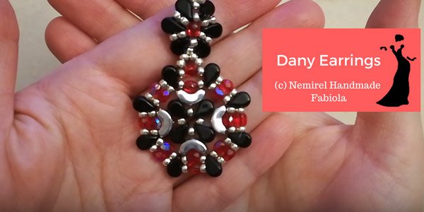 DIY video: Dany Earrings - creatie met Amos en Arcos par Puca