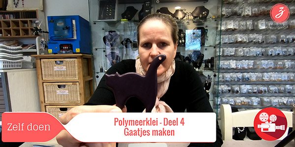 ZandstormTV -  E04 - Een gaatje maken in polymeerklei