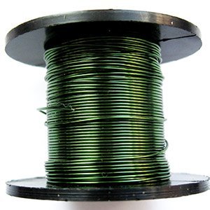 Wire draad - Olijfgroen - Metaaldraad - 0.50mm