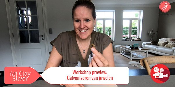 ZandstormTV - Workshop preview : vergulden van zilverklei juwelen