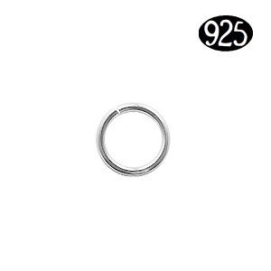 Open oog - Zilver - Zilver 925 - 6.0x1.0mm