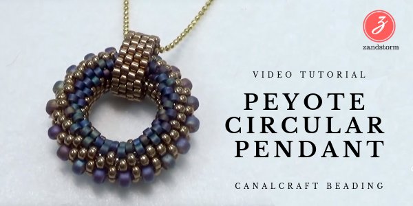 Video tutorial: Peyote Circular Pendant