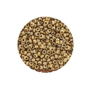 Rocailles Miyuki 11/0 - 24kt Gold Light Mat Plated - 5gr - N°193F