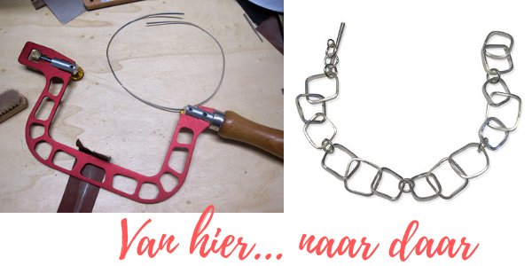 Van hier... naar daar: Geometrische ketting