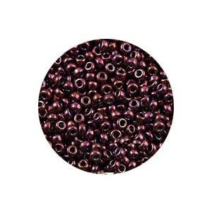 Rocailles Miyuki 8/0 - Metallic Dark Raspberry- 6.5gr -  (N°460)