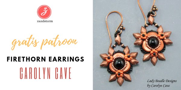 Tutorial - Firethorn Earrings