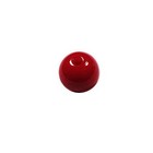 Rond - Opaque rood - Resin - 10mm