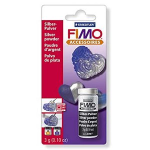 FIMO Polymeer poeder - Zilver - 3g