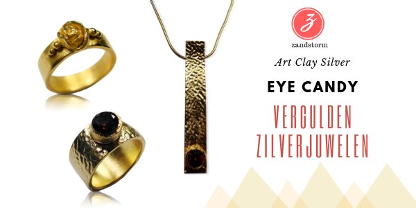 Eye Candy: Vergulden van zilverklei juwelen