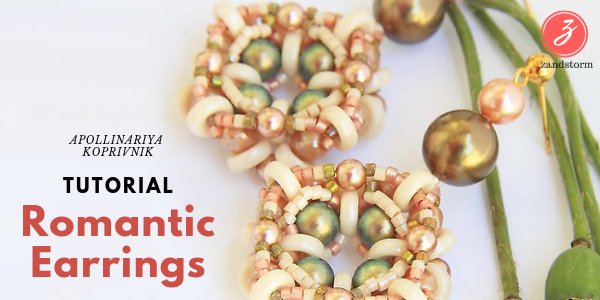 Tutorial:  Romantic earrings