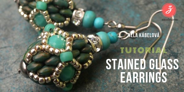Tutorial: Stained Glass Earrings