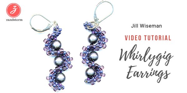 Tutorial:  Whirlygig earrings