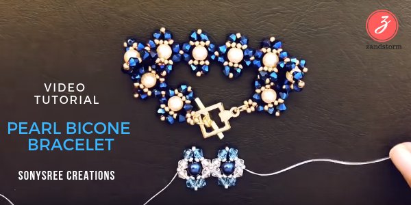 Video Tutorial: Pearl Bicone Bracelet (01/2019)