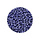 Rocailles Miyuki 11/0 - Opaque Mat Cobalt Blue - N°2075 - 15gr