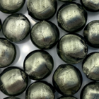 Coin - Grijs - Murano glas - 12mm