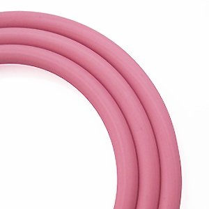 Draad - Donker roze pastel - PVC - 4mm