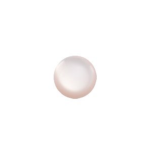 Kleefcabochon - glanzend - Roze - 12mm