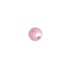 Bol - Mat roze met Swarovskis - Polaris - 12mm