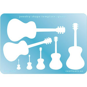 Jewelry Shape Template - Guitar
