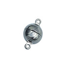 Magneetslot bol - Zilver - Metaal - 10mm