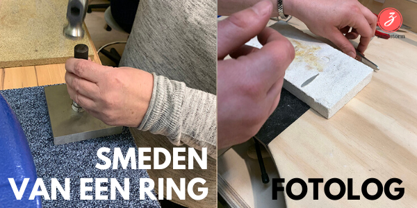 Fotolog: smeden van een ring (02/2020)