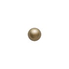 Antique brass pearl - 10mm