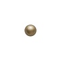 Antique brass pearl - 10mm