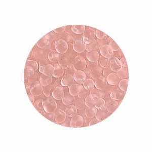 Miyuki Druppel - Light rose transparant mat DP155f - Glas - 3.4mm