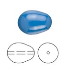 Lapis pearl - 11x8mm