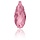 Swarovski Swarovski 6010 briolette - Facet Geslepen - 13x 6.5mm - Light Rose