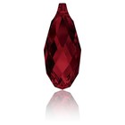 Swarovski Swarovski Druppel - Facet Geslepen - 13x 6.5mm - Siam