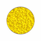 Rocailles Miyuki 11/0 - Opaque Yellow - N°404 - 15gr