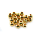 Rond - Goud - Metaal - 3.5x2.5x1.3 gat