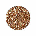 Rocailles Miyuki 15/0 - Duracoat Galvan Champagne N°4204 - 10gr