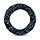 Ring textiel - Blauw tint - Textiel/metaal - 38mm
