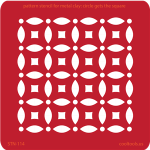Patroon Stencil - Circle Gets The Square