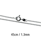Anker ketting - Zilver - Zilver 925 - 45 cm/13mm