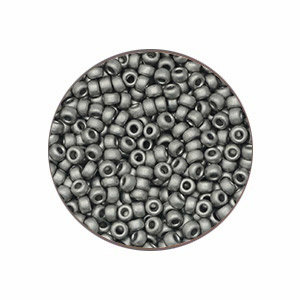 Rocailles Miyuki 11/0 - Nickel Plated Mat N°190F- 5gr