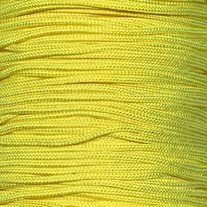 Polyster koord per m - Licht geel - Polyester - 1.5mm