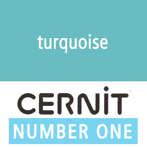 Cernit NO1 Turquoise (90-676) - 56 gram