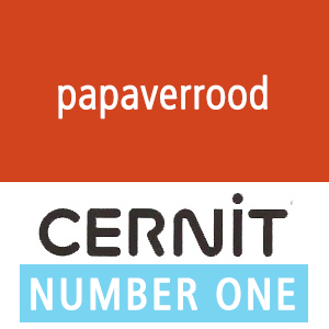 Cernit NO1 Papaverrood (90-428) - 56 gram